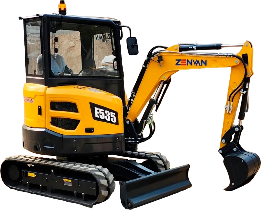 Miniexcavadora ZENVAN E535